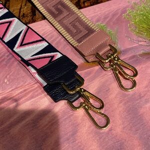 Lot of 2 NEW Replacement Straps , Made in Italy.